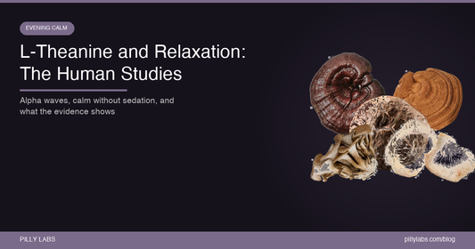 L-Theanine and Relaxation: What the Human Studies Actually Found