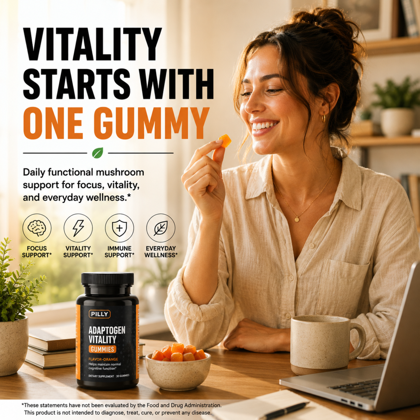 Adaptogen Vitality Gummies