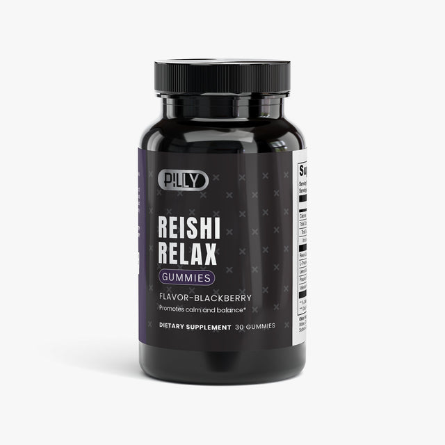 Reishi Relax Gummies: Label Facts | Pilly Labs
