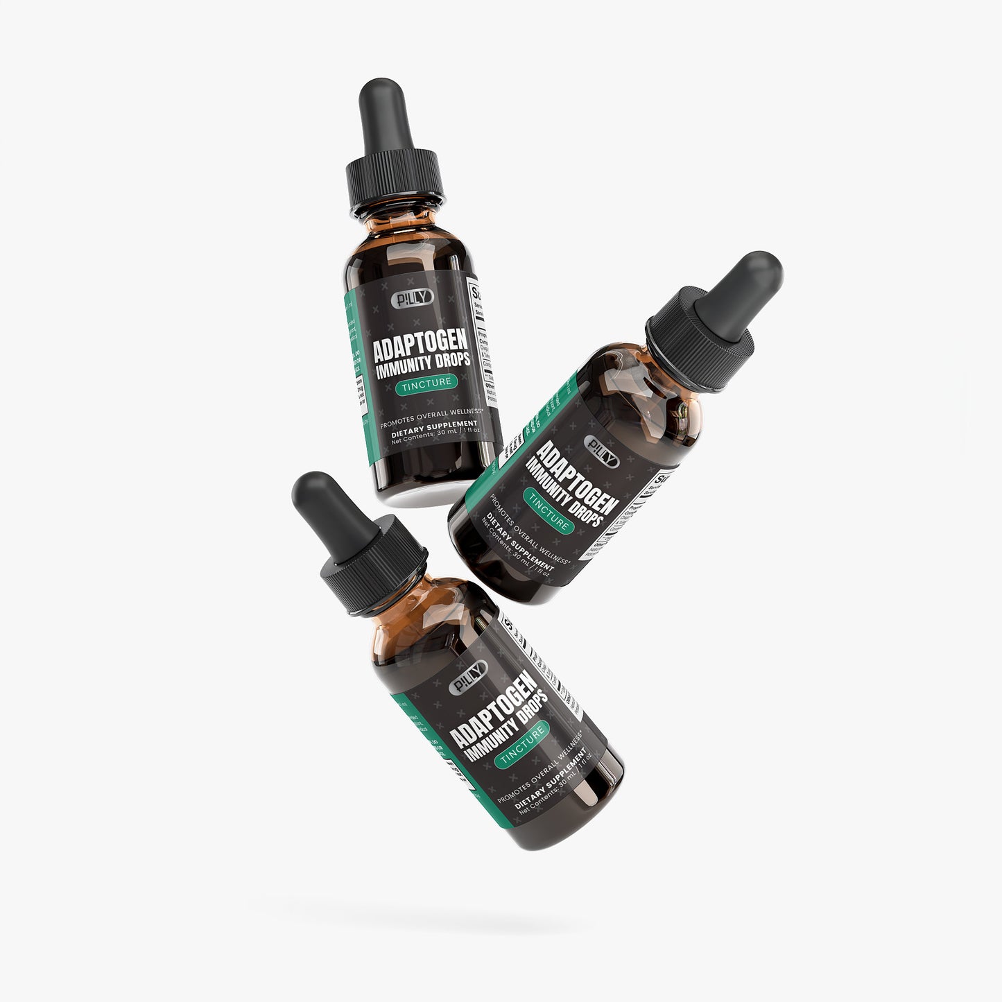 Adaptogen Immunity Drops product details and quality certifications
