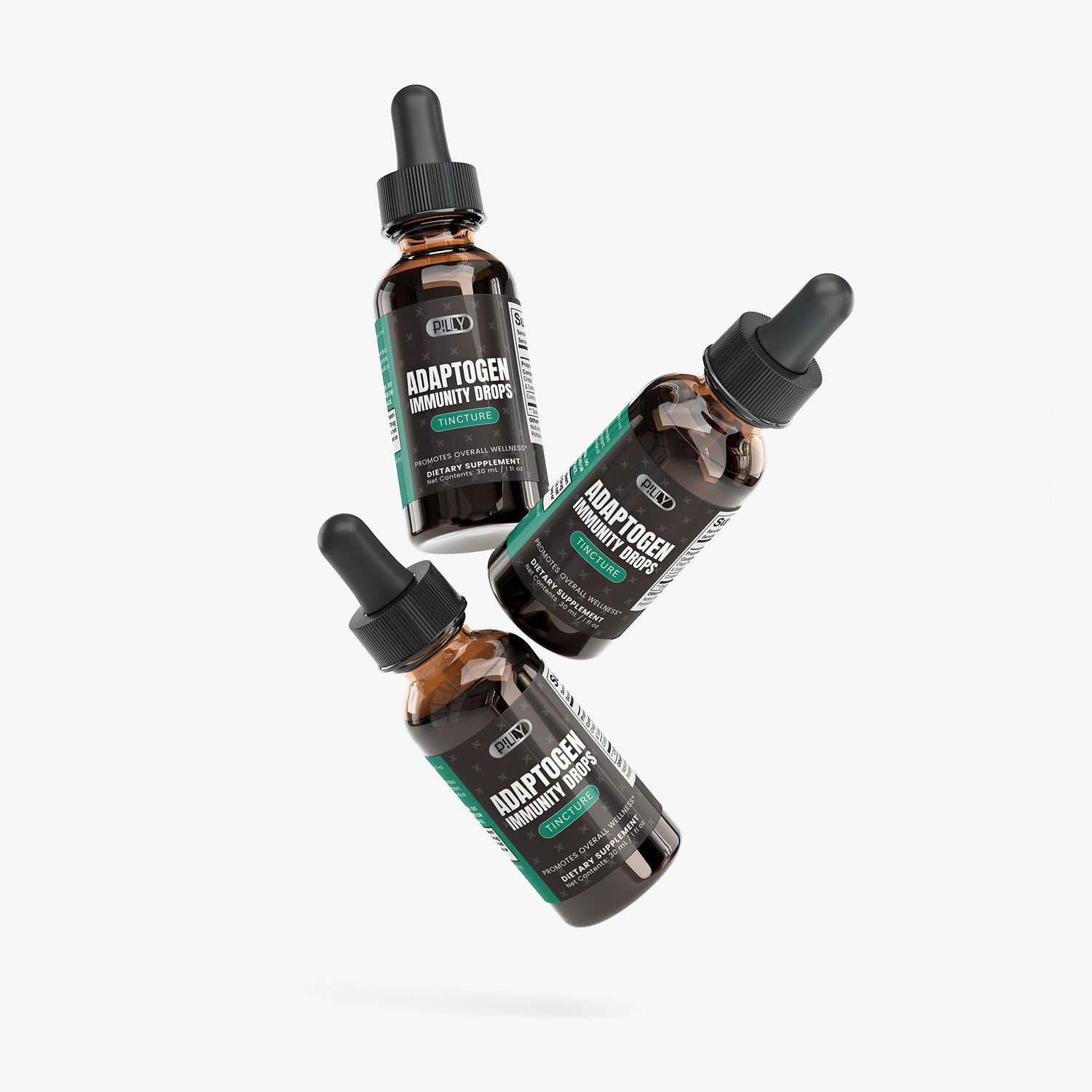 Adaptogen Immunity Drops product details and quality certifications