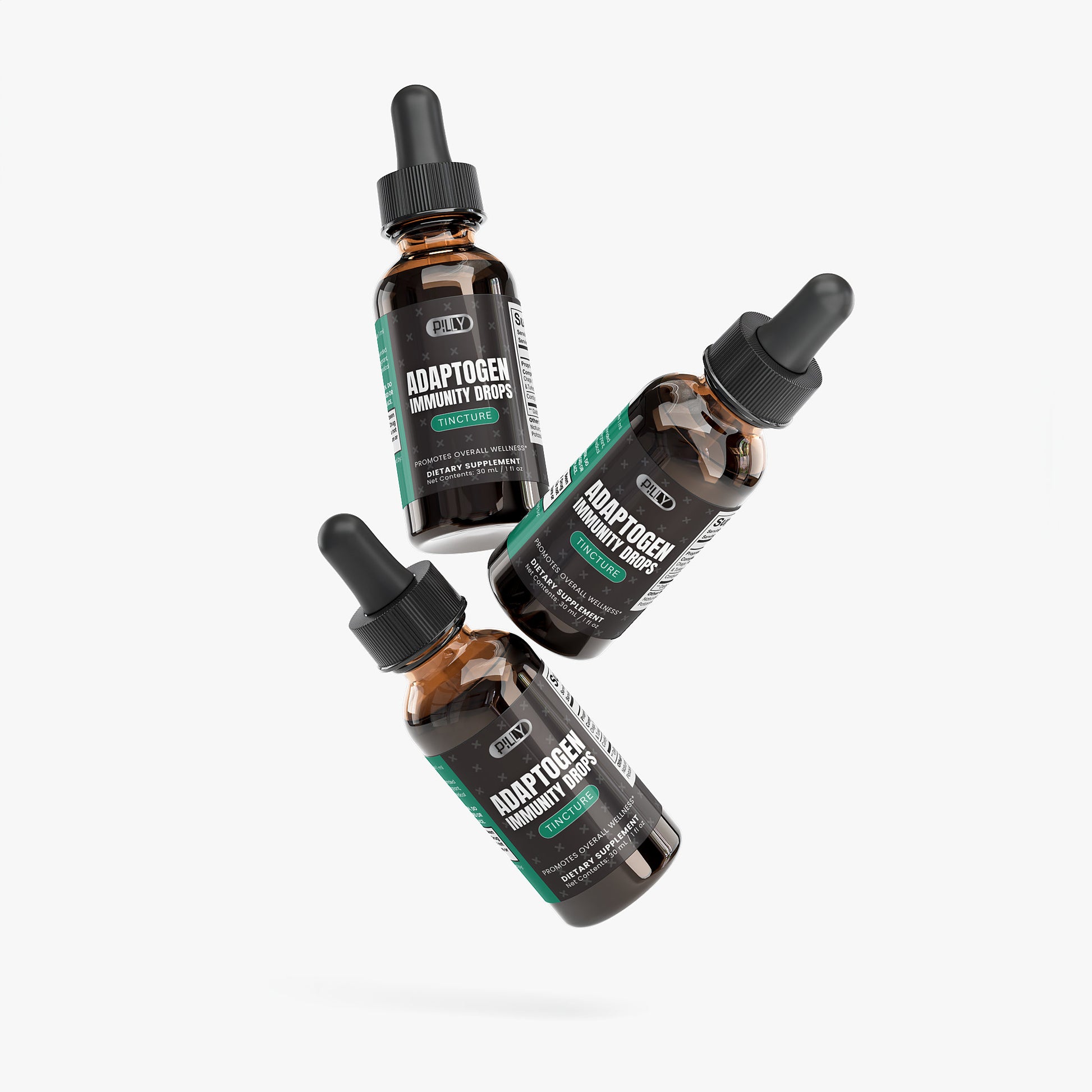 Adaptogen Immunity Drops product details and quality certifications