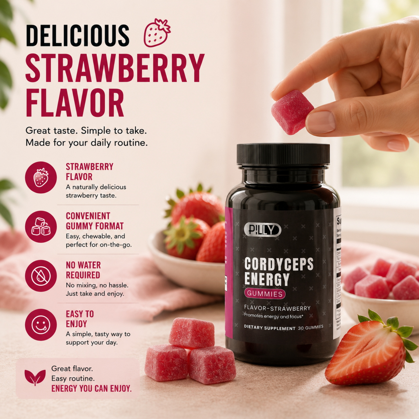 Cordyceps Energy Gummies