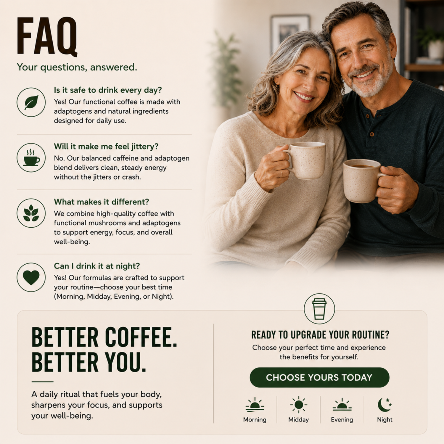 Vitality Mushroom Coffee (Medium Roast)