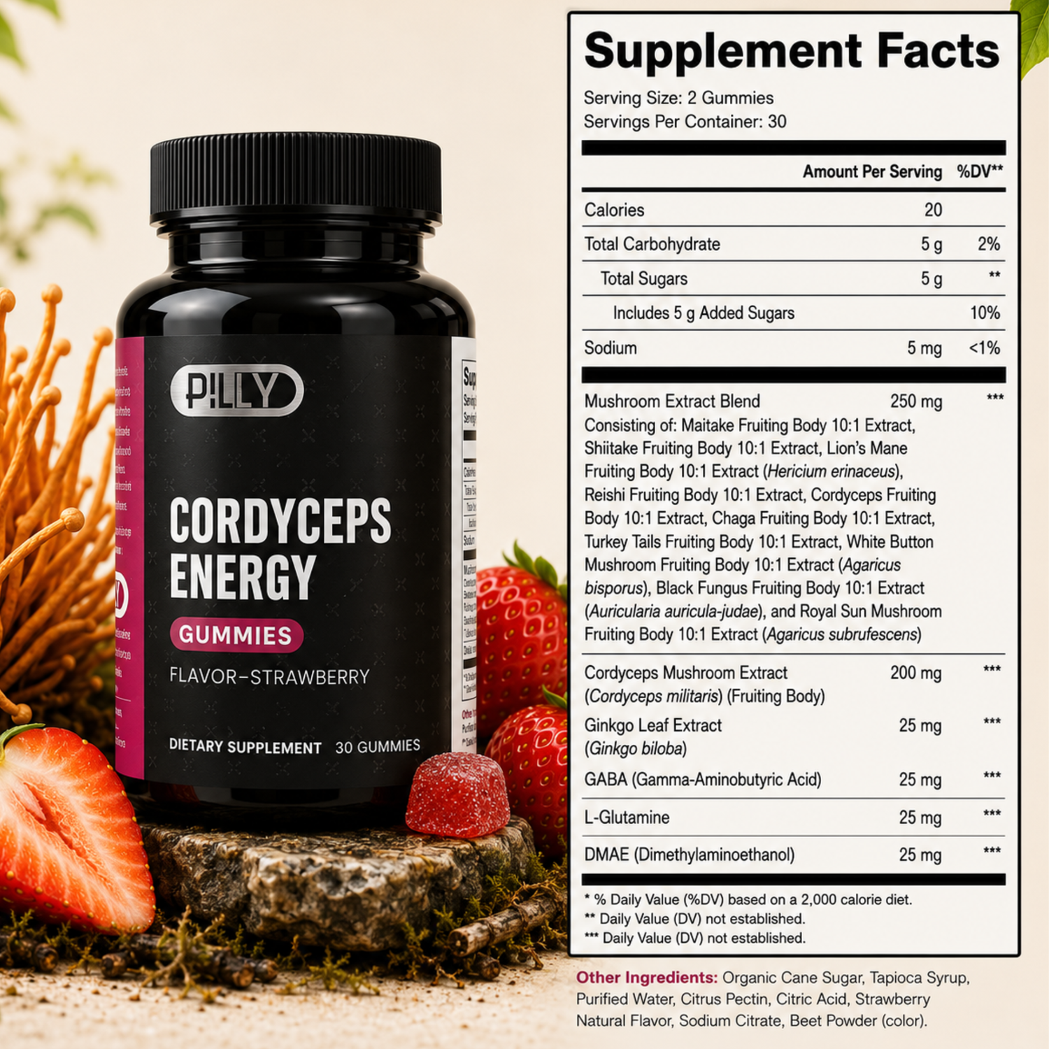 Cordyceps Energy Gummies