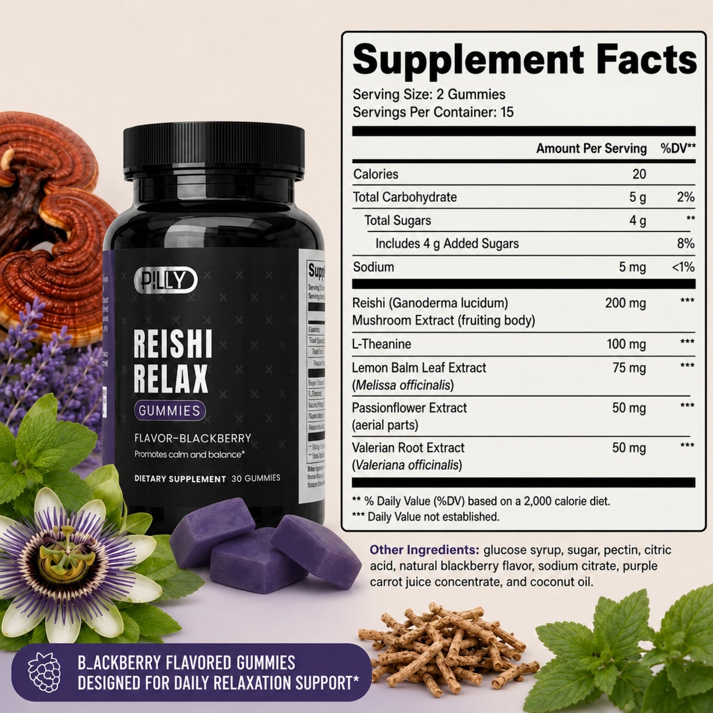 Reishi Relax Gummies