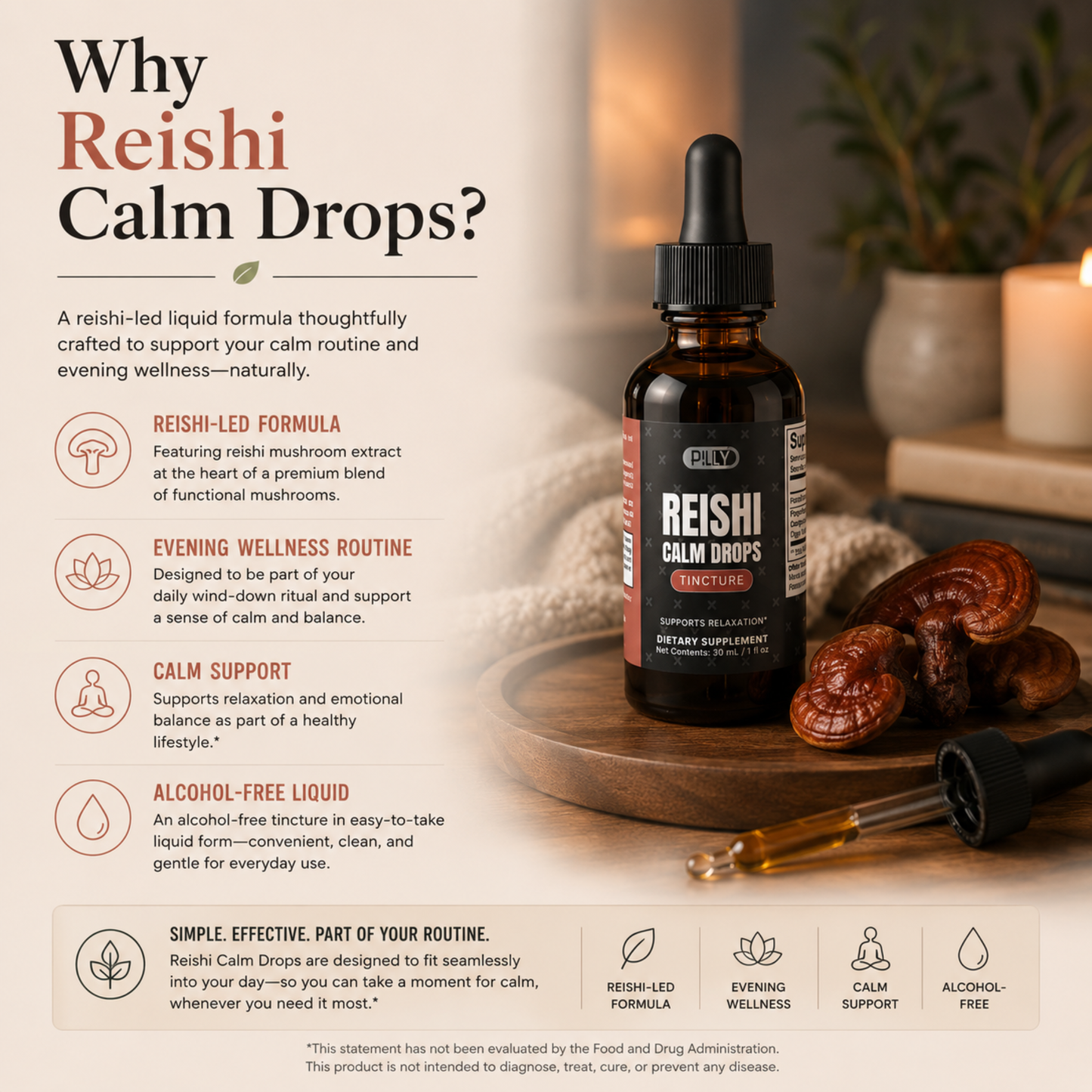 Reishi Calm Drops