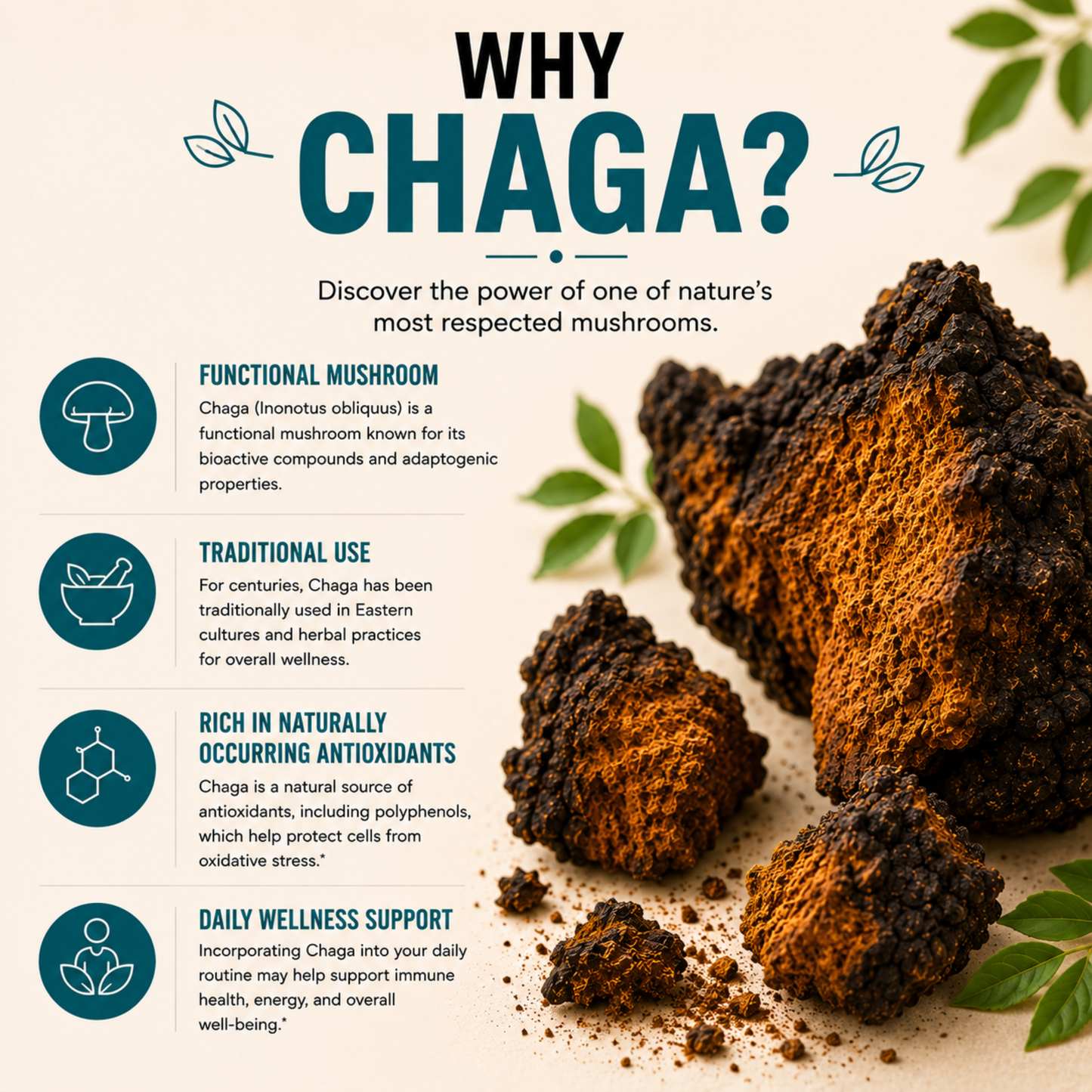 Chaga Mushroom Complex